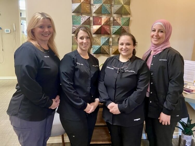 The dental team at Bixby Family Dentistry in Bixby, OK